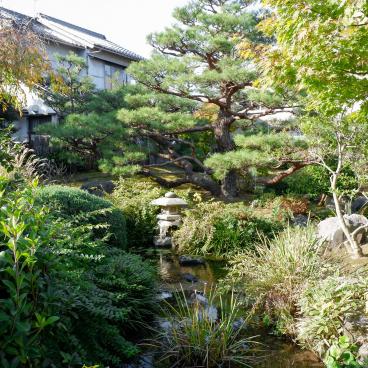 Nagamachi (Kanazawa), jardin japonais de la résidence de la famille Takada