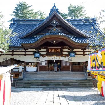 Oyama-jinja (Kanazawa), bâtiment de culte Haiden du sanctuaire