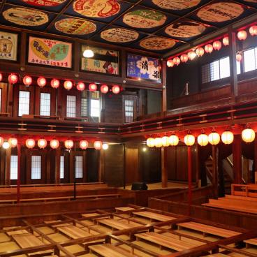 Yamaga, salle du théâtre Yachiyo-za 2