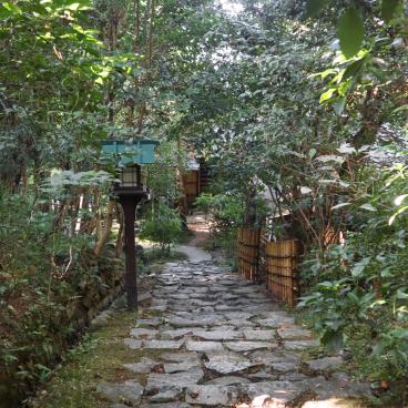 Choraku-ji (Kyoto), allée du temple