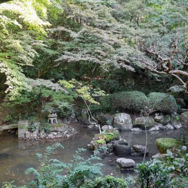 Choraku-ji (Kyoto), jardin Kiyosumi du temple