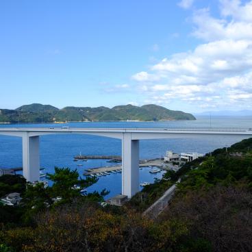 Tourbillons de Naruto, pont Onaruto-kyo côté Awaji