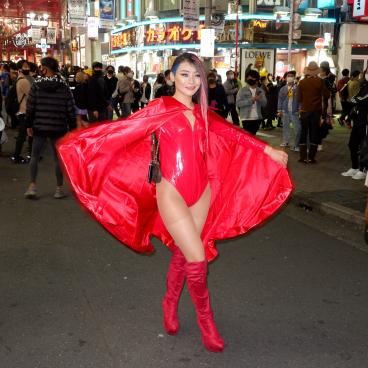 Shibuya (Tokyo), Cosplay sexy pour Halloween 6