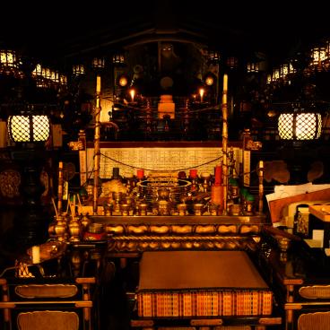Tanukidani-san Fudo-in (Kyoto), statue de Fudo Myoo 2