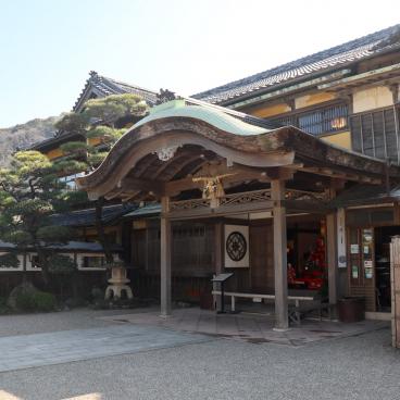 Hinjitsukan (Ise), entrée du bâtiment