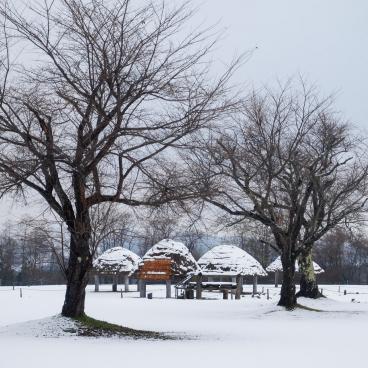 Sites Jomon Unesco, cercles de pierres d’Oyu (Akita, Tohoku)
