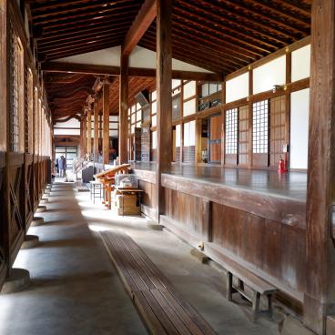 Zuiryu-ji (Takaoka), à l'intérieur du pavillon Hodo 