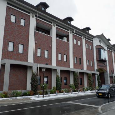 Daishichi (Fukushima), bâtiment de la brasserie de saké à Nihonmatsu