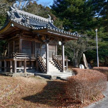 Matsushima, temple Benzaiten sur l'île Fukuurajima