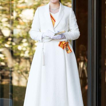 Photo officielle des 20 ans de la princesse Aiko au Japon en décembre 2021 (©GettyImages)