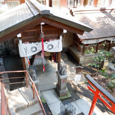 Oji (Tokyo), enceinte du sanctuaire Oji Inari-jinja 