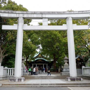 Oji (Tokyo), porte Torii du sanctuaire Oji-jinja