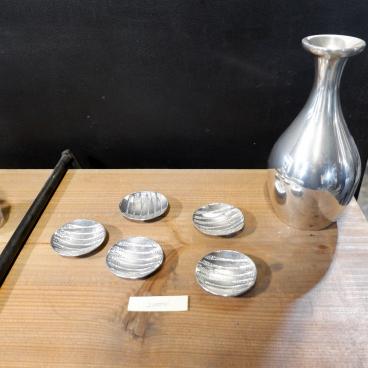 Seikado (Kyoto), exposition d'un service en étain