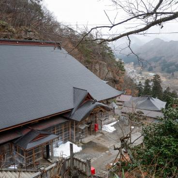 Yamadera, bâtiment Chushoin du temple