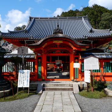 Bishamon-do (Kyoto), pavillon principal Honden du temple