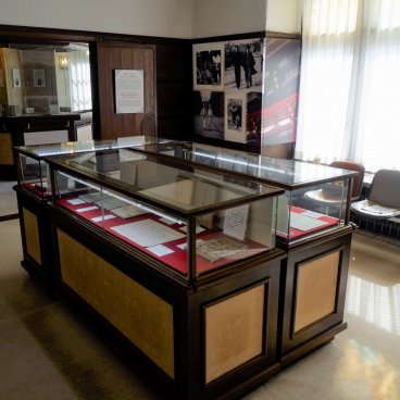 Musée de la littérature de Kamakura, salle d'exposition en intérieur 2