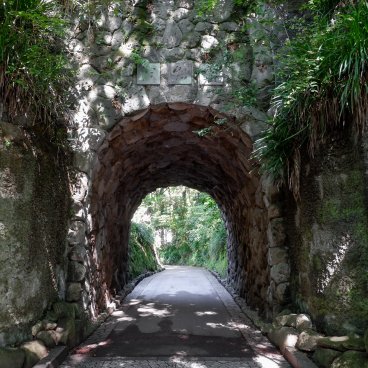 Musée de la littérature de Kamakura, chemin d'accès et tunnel Shokakudo 2