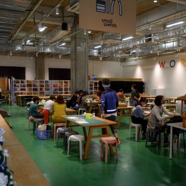 Small Worlds Tokyo (Odaiba), atelier créatif