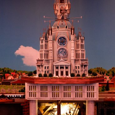 Small Worlds Tokyo (Odaiba), village imaginaire d'inspiration occidentale en miniature