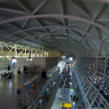 Small Worlds Tokyo (Odaiba), aéroport KIX en miniature 2