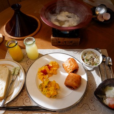 Hôtel Provence (Shima, Ise), petit-déjeuner japonais et occidental