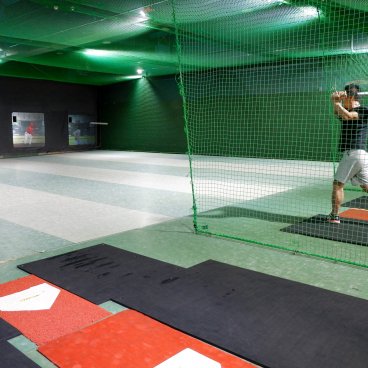 Batting Center (baseball) en intérieur à Tokyo 2