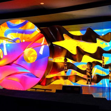 Parc Expo'70 (Osaka), le Soleil Souterrain à l'intérieur de la Tour du Soleil