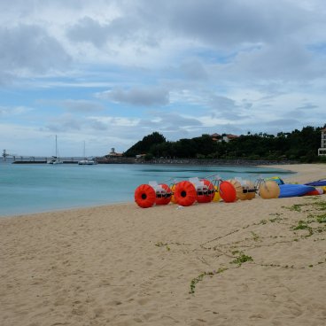 Cap Busena (Nago, Okinawa Honto), vue sur la plage 2