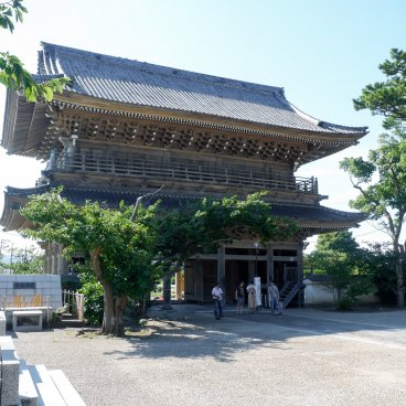Komyo-ji (Kamakura), porte Sanmon du temple 2