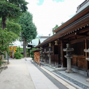 Kushida-jinja (Fukuoka), enceinte du sanctuaire