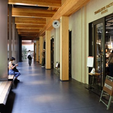 Shinpuhkan (Kyoto), allée du centre commercial