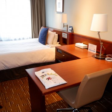 Akita Castle Hotel, chambre Single