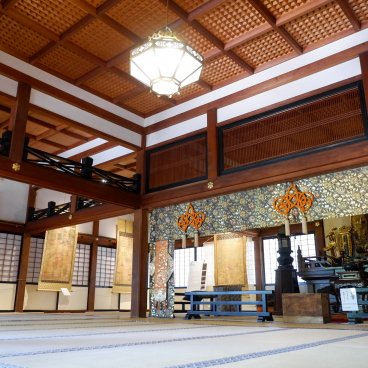 Engaku-ji (Kamakura), salle du pavillon Daihojo