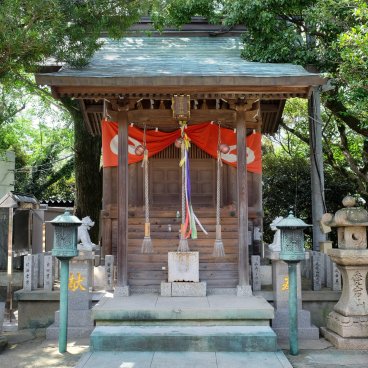 Washio Atago-jinja (Fukuoka), pavillon du sanctuaire secondaire Uga-jinja
