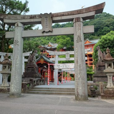 Yutoku Inari-jinja (Kashima, Saga), partie basse du sanctuaire