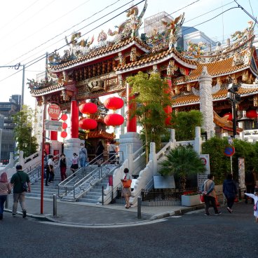 Chukagai (Chinatown de Yokohama), temple Kantei Byo (Kuan Ti Miao) 2