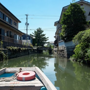Yanagawa (Fukuoka), croisière Kawakudari sur les canaux en été 4