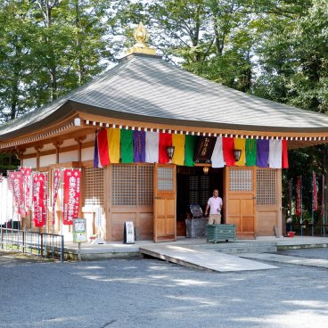 Menuma Shodenzan Kangi-in (Saitama), pavillon Daishido dédié au Kobo Daishi