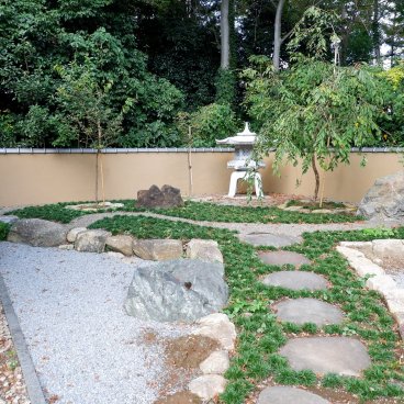 Menuma Shodenzan Kangi-in (Saitama), jardin intérieur du temple