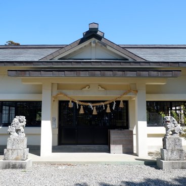 Shima (péninsule d'Ise, Mie), pavillon principal du sanctuaire Nakiri-jinja