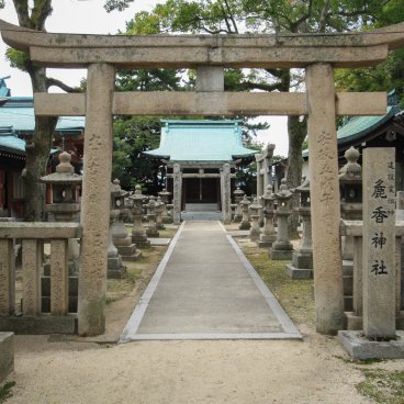 Château d'Imabari (Shikoku), sanctuaire Manika-jinja