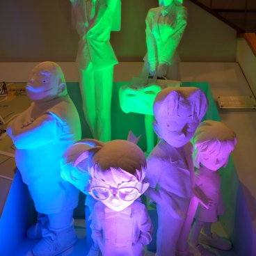 Hokuei (Tottori), exposition du musée Gosho Aoyama Manga Factory