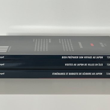 Les 3 livres de la collection "Guide de voyage au Japon" (2)