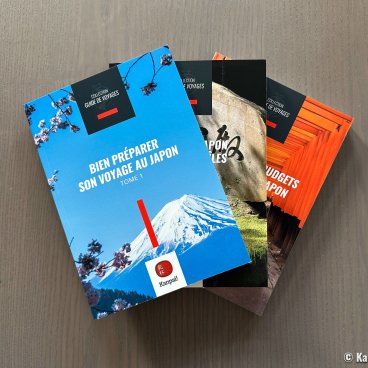 Les 3 livres de la collection "Guide de voyage au Japon" (5)