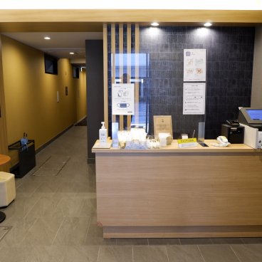 M's Hotel Gojo Naginatagiri (Kyoto), hall d'accueil de l'hôtel