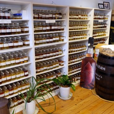 Distillerie Venture (Chichibu), boutique et dégustation de whisky Ichiro's Malt
