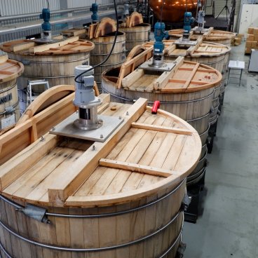 Distillerie Venture (Chichibu), cuves de fermentation du whisky Ichiro's Malt