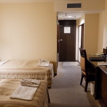 Hirosaki (Aomori), chambre de l'hôtel Hirosaki Park Hotel