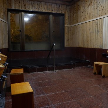 Yumoto Onsen Ohara Sanso (Kyoto), bain à privatiser en bois de cyprès Hinoki