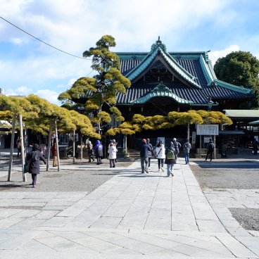 Katsushika (Tokyo), pavillon principal du temple Taishakuten à Shibamata